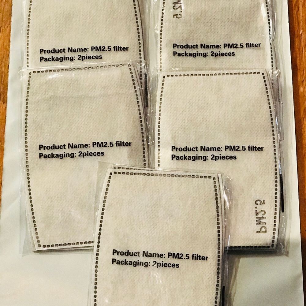 NIP Replacement Carbon Filter For Mask (5 pck -10 pcs) Listing for 1 - Picture 7 of 7